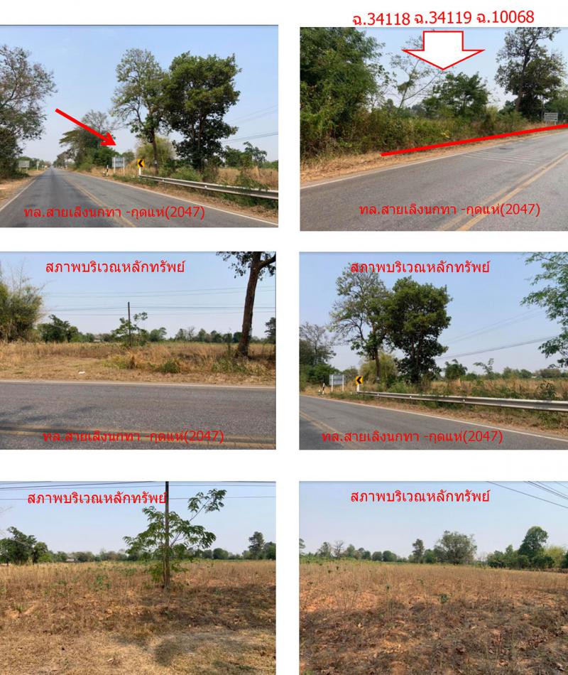 ที่ดินเปล่าหลุดจำนอง ธ.ธนาคารกรุงไทย ยโสธร เลิงนกทา สวาท